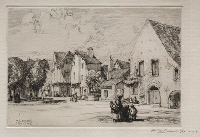 Provins by Auguste Louis Lepère