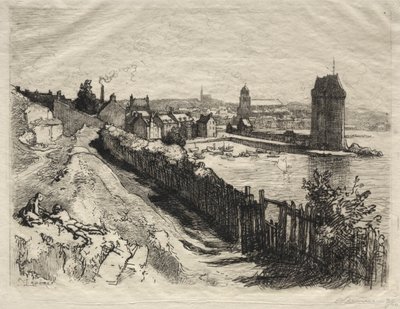 Saint-Servan by Auguste Louis Lepère
