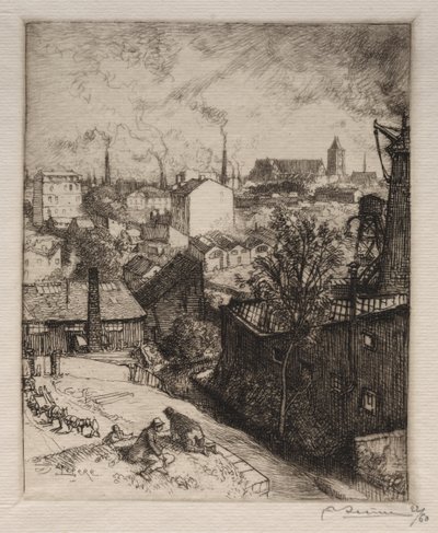 Souvenir de St. Denis by Auguste Louis Lepère