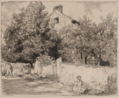 The House of Madame B. by Auguste Louis Lepère