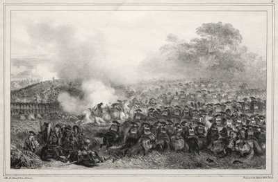 Album for 1835: Carré enfoncé..., 1835 by Auguste Raffet
