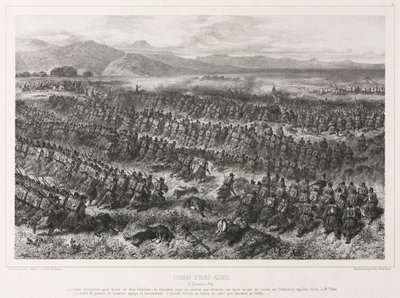 Combat of Oued-alleg, 31 December 1839 by Auguste Raffet