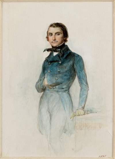 Portrait of Louis Blanc by Auguste Raffet