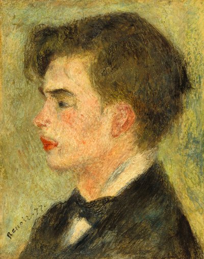 Georges Rivière by Auguste Renoir
