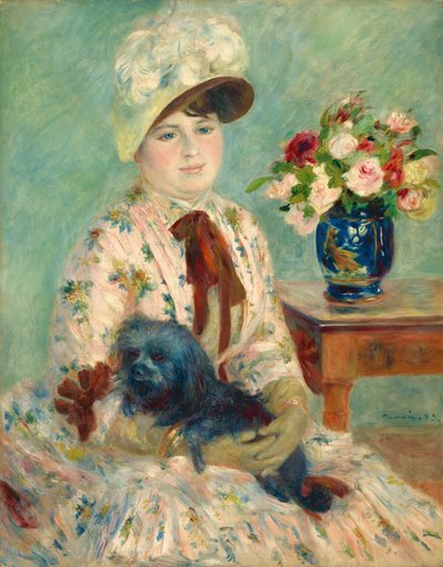 Mlle Charlotte Berthier by Auguste Renoir