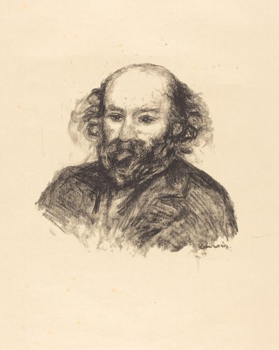 Paul Cézanne by Auguste Renoir