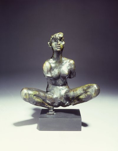 Large Seated Bather by Auguste Rodin