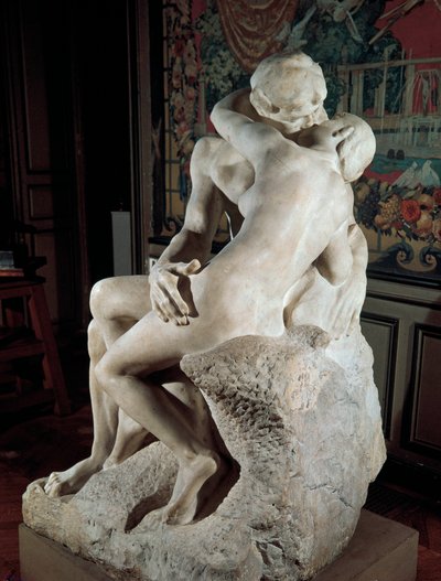 The Kiss by Auguste Rodin