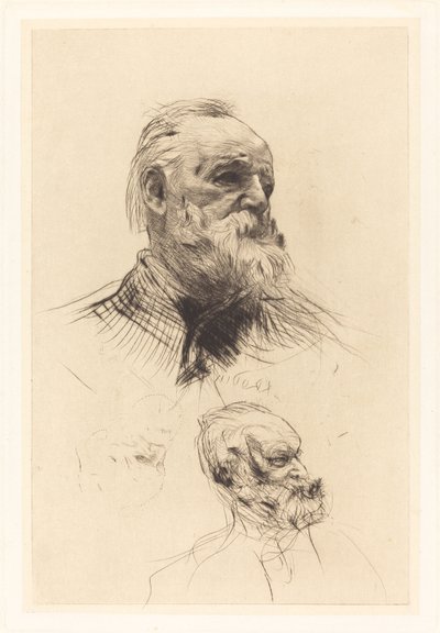 Victor Hugo, Three-Quarter View by Auguste Rodin