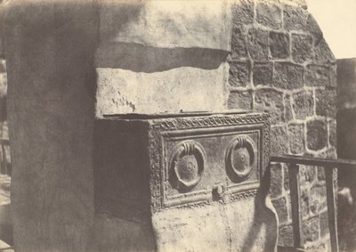 Jerusalem. Jewish Sarcophagus by Auguste Salzmann