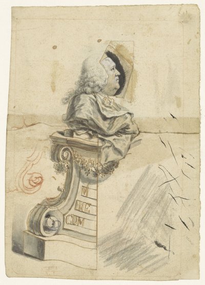 Portrait of Gerard van Swieten by Augustin Cipps