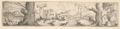 Landscape by Augustin Hirschvogel