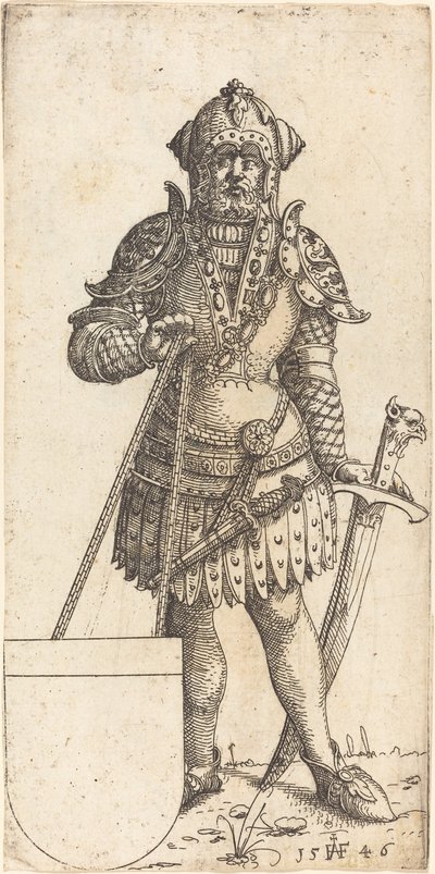 Ludwig II, King of Hungary by Augustin Hirschvogel