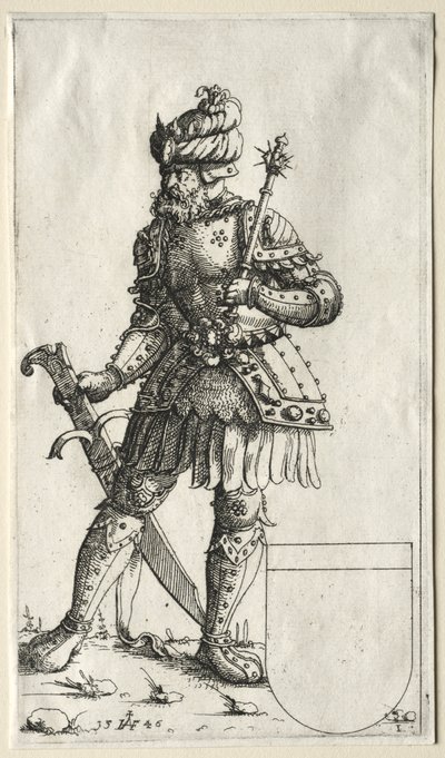 Sigismund II, King of Poland by Augustin Hirschvogel