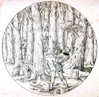 The Chase, c. 1513-1553 by Augustin Hirschvogel