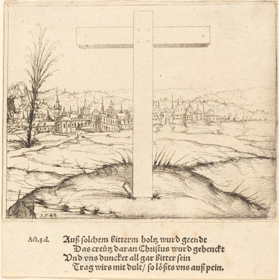 The Cross of Christ by Augustin Hirschvogel