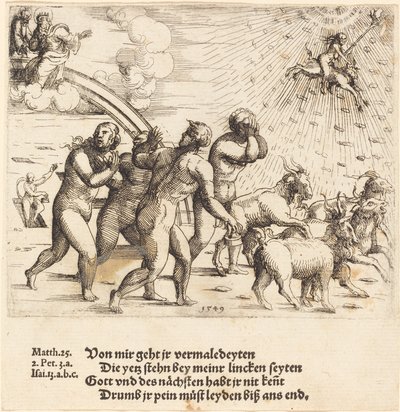 The Last Judgment by Augustin Hirschvogel