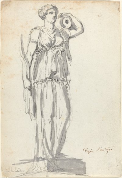The Ludovisi Water Carrier by Augustin Pajou