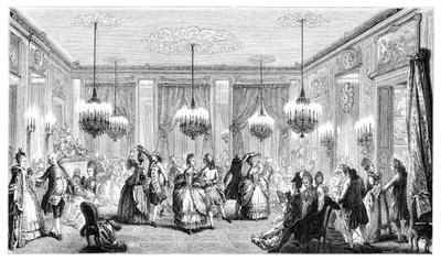 The Ball by Augustin de Saint Aubin