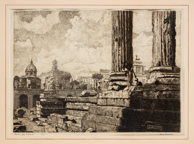 Augustus’ Forum by Augusto Baracchi