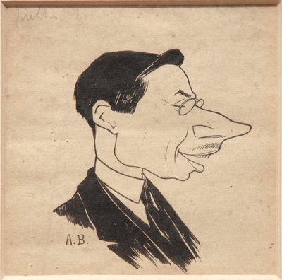 Caricature by Augusto Baracchi