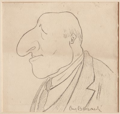 Caricature by Augusto Baracchi