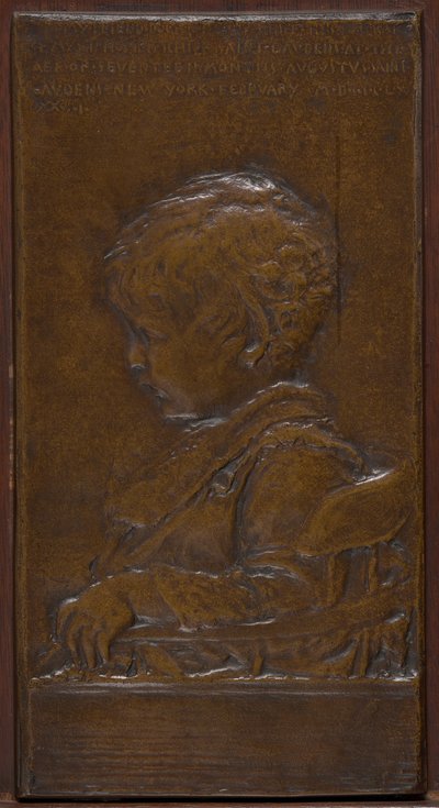 Homer Schiff Saint-Gaudens by Augustus Saint Gaudens