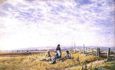 Harvesters at Lunch by Augustus Watford Weedon