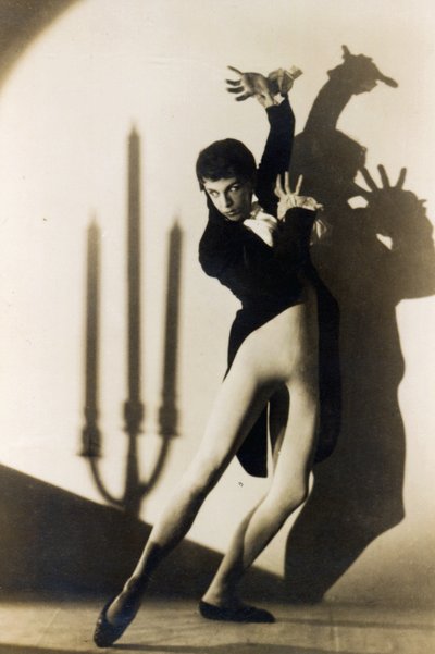 Robert Helpmann in Apparitions, 1936 by Australian Photographer