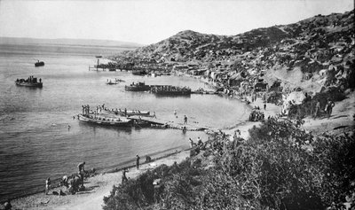 View of Anzac Cove, Gallipoli, 1915 by Australian Photographer