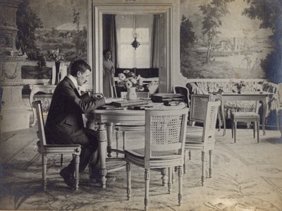 Portrait of Hugo von Hofmannsthal by Austrian Photographer