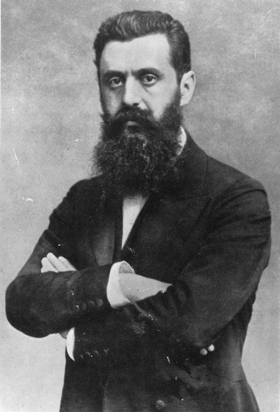 Theodor Herzl, 1903 by Austrian Photographer