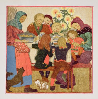 Christmas Eve Feast by Austrian School
