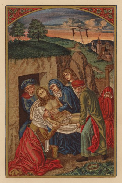 Austrian School, 17th Century  The Lamentation of Christi by the