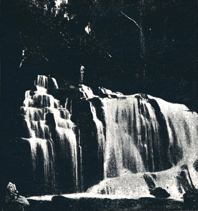 Waterfall on the Rio Dourado, Lencoes by Axel Frick