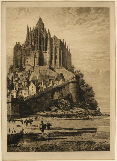 Mont Saint-Michel by Axel Herman Haig