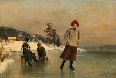 Skating by Axel Hjalmar Ender
