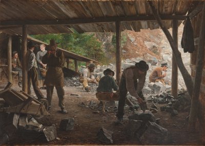 Stone Workers by Axel Jungstedt