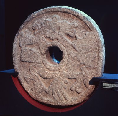 Stone Used in Playing Pelota by Aztec