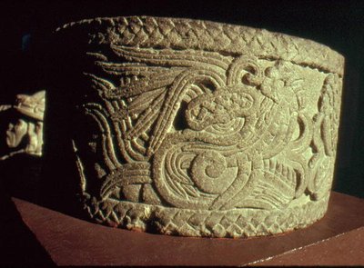 Urn with Feathered Serpent by Aztec