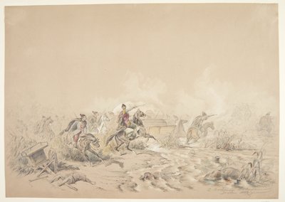 War Scene by B. Bachmann Hohmann