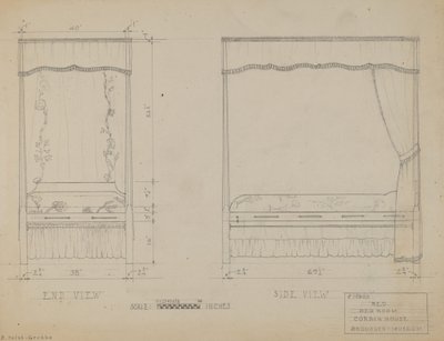 Bed by B. Holst Grubbe