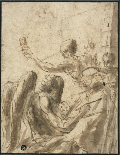 Allegory of Time and Fame by Baccio del Bianco