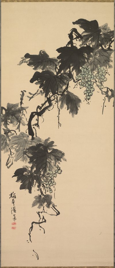 Grapes, 1800s by Baikan Sugai