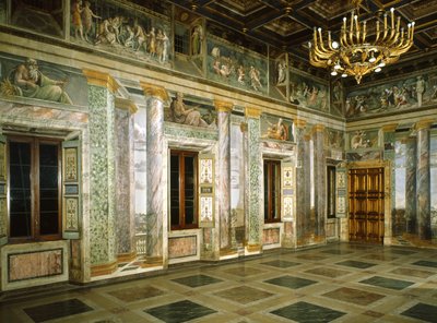 Hall of Perspectives by Baldassarre Peruzzi
