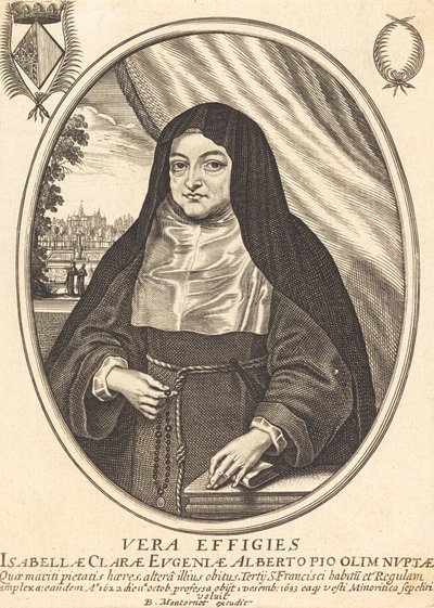Isabelle Claire Eugénie by Balthasar Moncornet