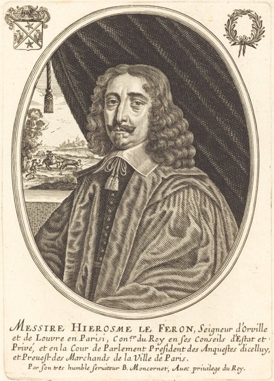 Jean Le Feron by Balthasar Moncornet