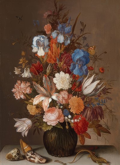 Flower Still Life by Balthasar van der Ast