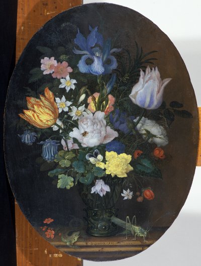 Still life with flowers by Balthasar van der Ast