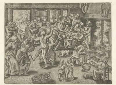 Vastenavond by Balthazar van den Bos
